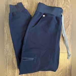 NWOT FIGS ZAMORA JOGGER SCRUB PANTS NAVY